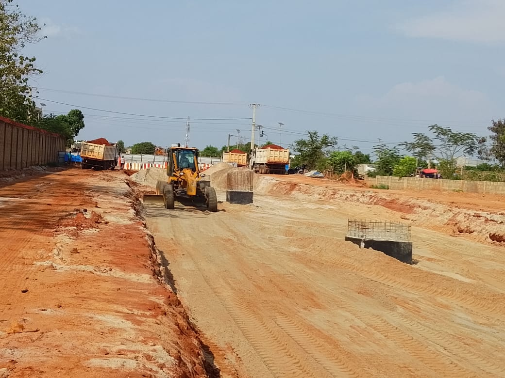 Réhabilitation de la route Bouaké – Katiola
