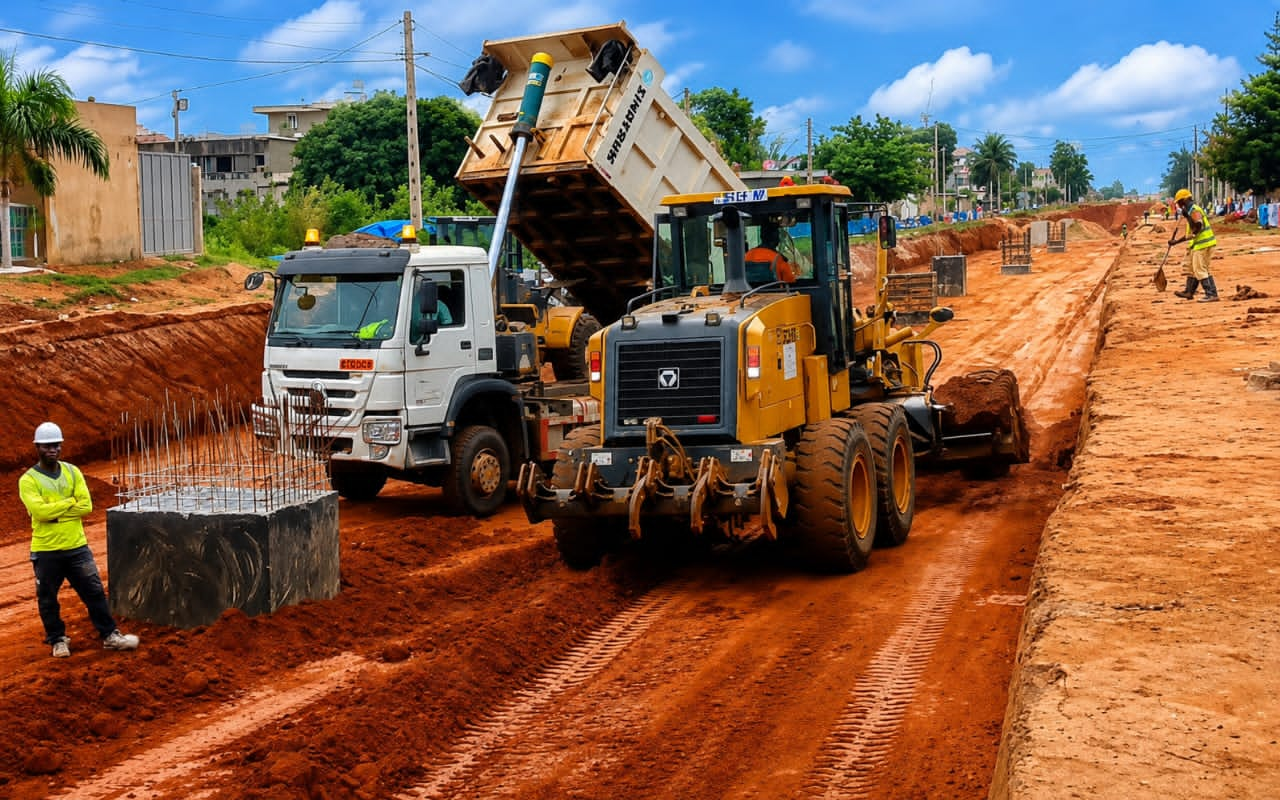Livraison anticipée de la route Bouaké – Katiola